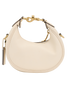 Jonie, &pound;120, Handbags, Cream, Leather, Back view